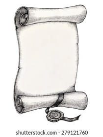 Scroll Drawing Images Stock Photos Vectors Shutterstock