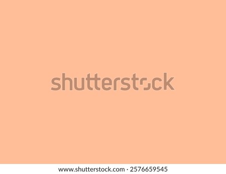 Empty or blank space illutsration of Peach fuzz color is a warm, pastel color mix of orange and pink. Plain Background for Textured or various design works.