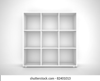White Square Shelves Images Stock Photos Vectors Shutterstock