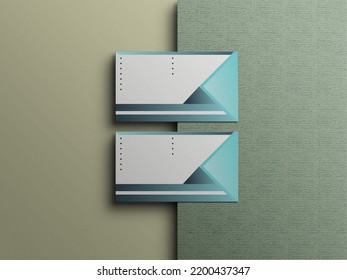 Empty Business Card Design Template Stock Illustration 2200437347 Empty Business Card Design Template Stock Illustration 2200437347