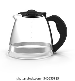 Empty Coffee Pot Isolated On White Stock Illustration 540535915 ...