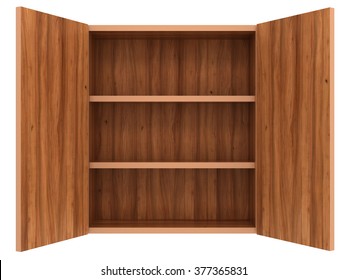 empty cupboard