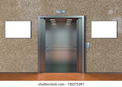 Download Elevator Door Mock Up High Res Stock Images Shutterstock