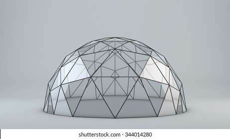 Empty Glass Dome