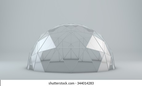 Empty Glass Dome