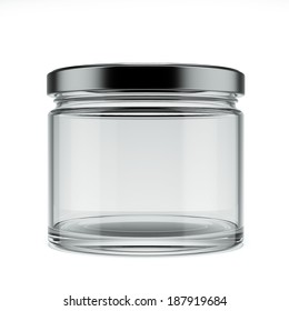 Empty Glass Jar