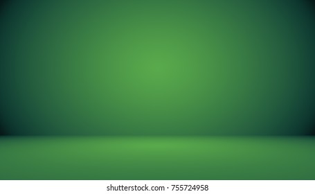 Empty Green Studio well use as background website template frame business report 