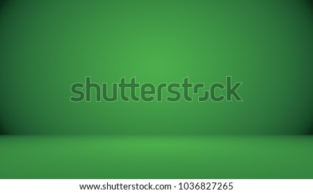 Empty Green Studio well use as background,website template,frame