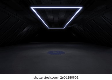 Empty hall exhibition centre.The backdrop for exhibition stands,booth,market,trade show.Conversation for activity,meeting.Arena for entertainment,event,sports.Indoor for Display,showroom.3d render.