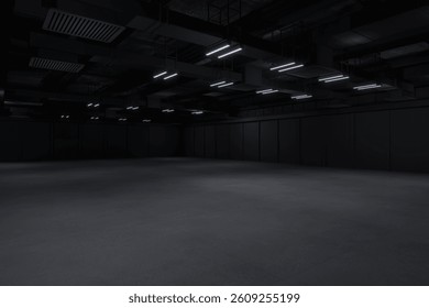 Empty hall exhibition centre.The backdrop for exhibition stands,booth,market,trade show.Conversation for activity,meeting.Arena for entertainment,event,sports.Indoor for Display,showroom.3d render.