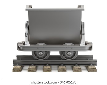 Empty Mining Cart