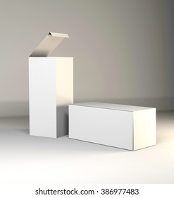 Empty Open Closed Form Template Box Stock Illustration 386977483 ...