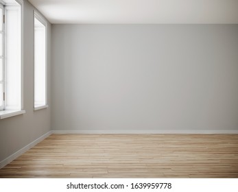 Empty Room Light Interior 3d Rendering Stock Illustration 572231599 ...