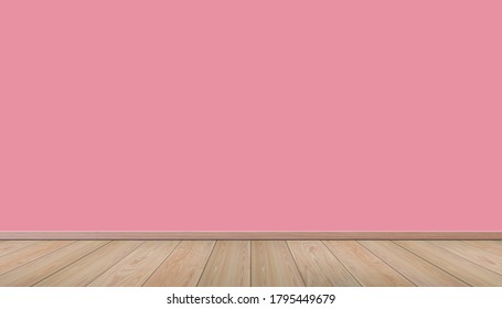 Pink Blank Concrete Wall Mockup Stock Illustration 1336312736 ...