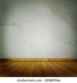 Empty Room Wooden Floor Stock Illustration 183809966 | Shutterstock