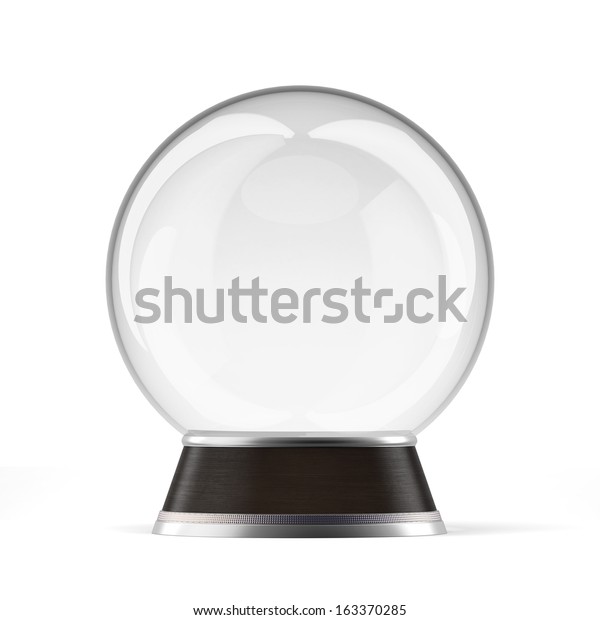 Empty Snow Globe Stock Illustration 163370285 | Shutterstock