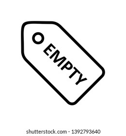  Empty Tag Icon For Your Project
