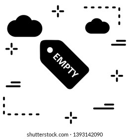  Empty Tag Icon For Your Project