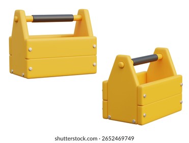 empty tool box 3D Graphic Icon