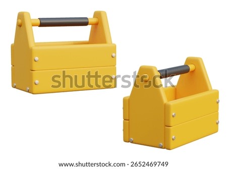 empty tool box 3D Graphic Icon