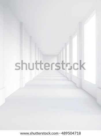 Similar – Image, Stock Photo Empty hallway Stone