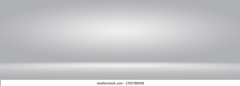 Empty White Grey Studio Backdrop Background Stock Illustration 1705788598
