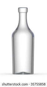 Empty Wine Bottle