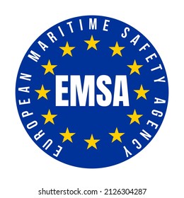 EMSA European Maritime Safety Agency Symbol Icon