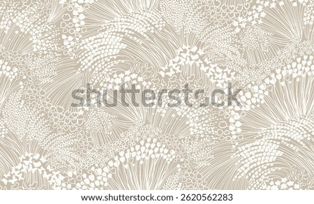 Enchanting Handmade Scrollwork and Floral Pattern Drawings