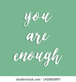 Encouraging Motivational Quote Script Colorful Art Stock Illustration ...