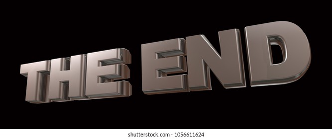 the end 3d rendering