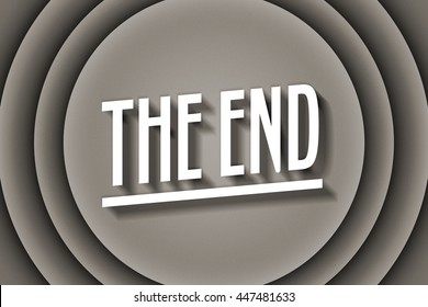The End Old Movie Title
