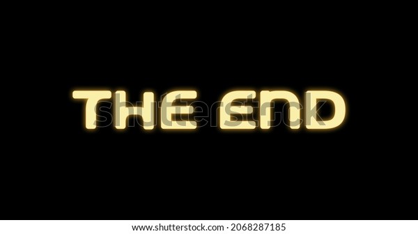 End Text Motion Animation Stock Illustration 2068287185 | Shutterstock
