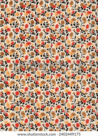 Endleaves of Art pattern in high resolution