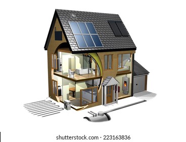 Energy Efficient House left