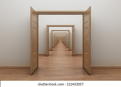 Enfilade, Open Doors