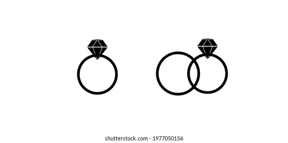 11,713 Engagement Ring Silhouette Images, Stock Photos & Vectors