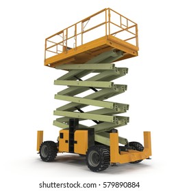 1,633 Scissor Lift Maintenance Images, Stock Photos & Vectors ...