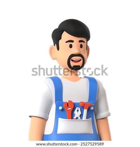 Engineer Professional Profession Profile 3D Avatar