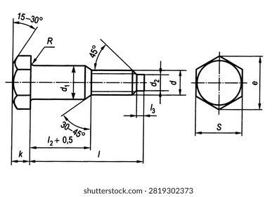 Engineering cad drawing mechanical