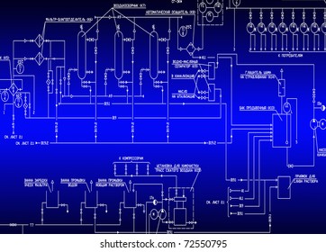 The engineering scheme of automation of connection of the compressor equipment