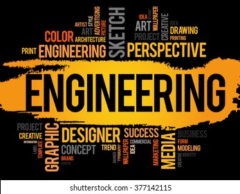 Engineering Word Cloud Concept Stock Illustration 377142115 | Shutterstock