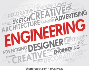 Engineering Word Cloud Concept Stock Illustration 390679321 | Shutterstock