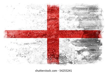 England Grunge Flag