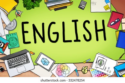 English British England Language Education Concept Stock Illustration ...