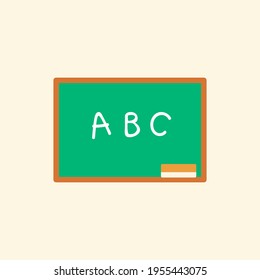 English Class Icon Education Flat Graphic