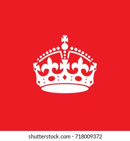 keep calm crown images stock photos vectors shutterstock https www shutterstock com image illustration english crown icon isolated on red 718009372