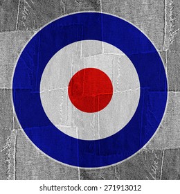 English Mod Target And Jeans Background 