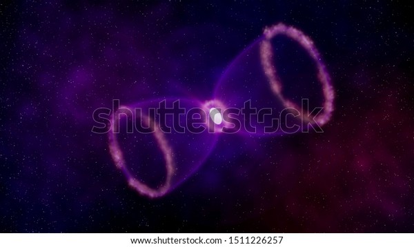 Engraved Hourglass Nebula,\
 its a star 8154 light\
years away from earth. illustrated with reference to Hubble Space\
Telescope image\
.\

