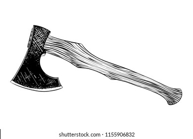 Axe Sketch Images Stock Photos Vectors Shutterstock